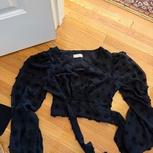 Altar'd State Women's Black Blouse